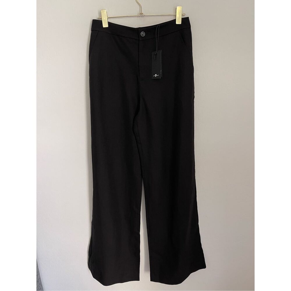 7 FOR ALL MANKIND Classic Minimalist Old Money Linen Pants Size 30 NWT